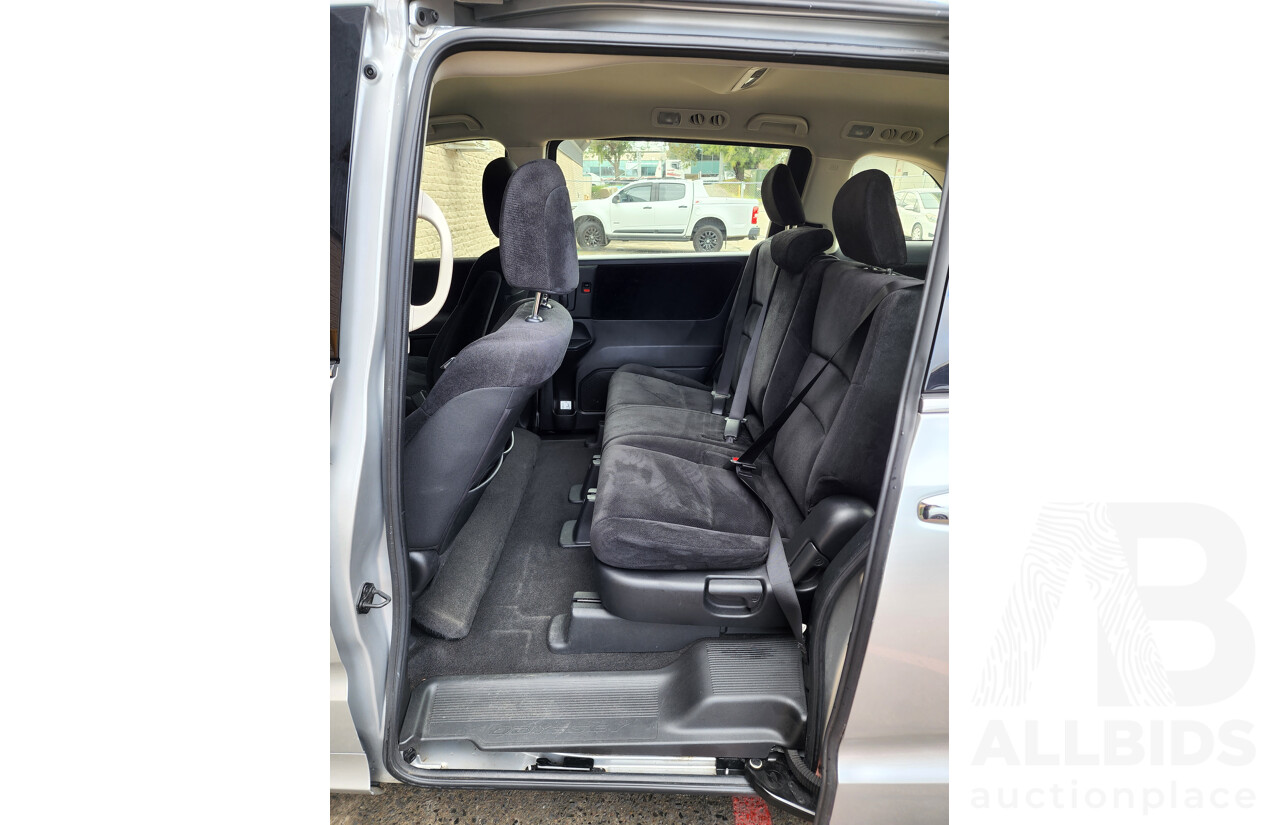 4/2017 Honda Odyssey VTi RC 4d Wagon Silver 2.4L - 8 Seater