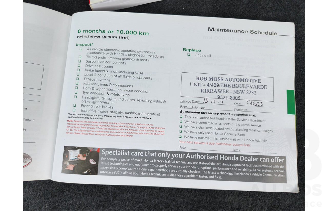 4/2017 Honda Odyssey VTi RC 4d Wagon Silver 2.4L - 8 Seater