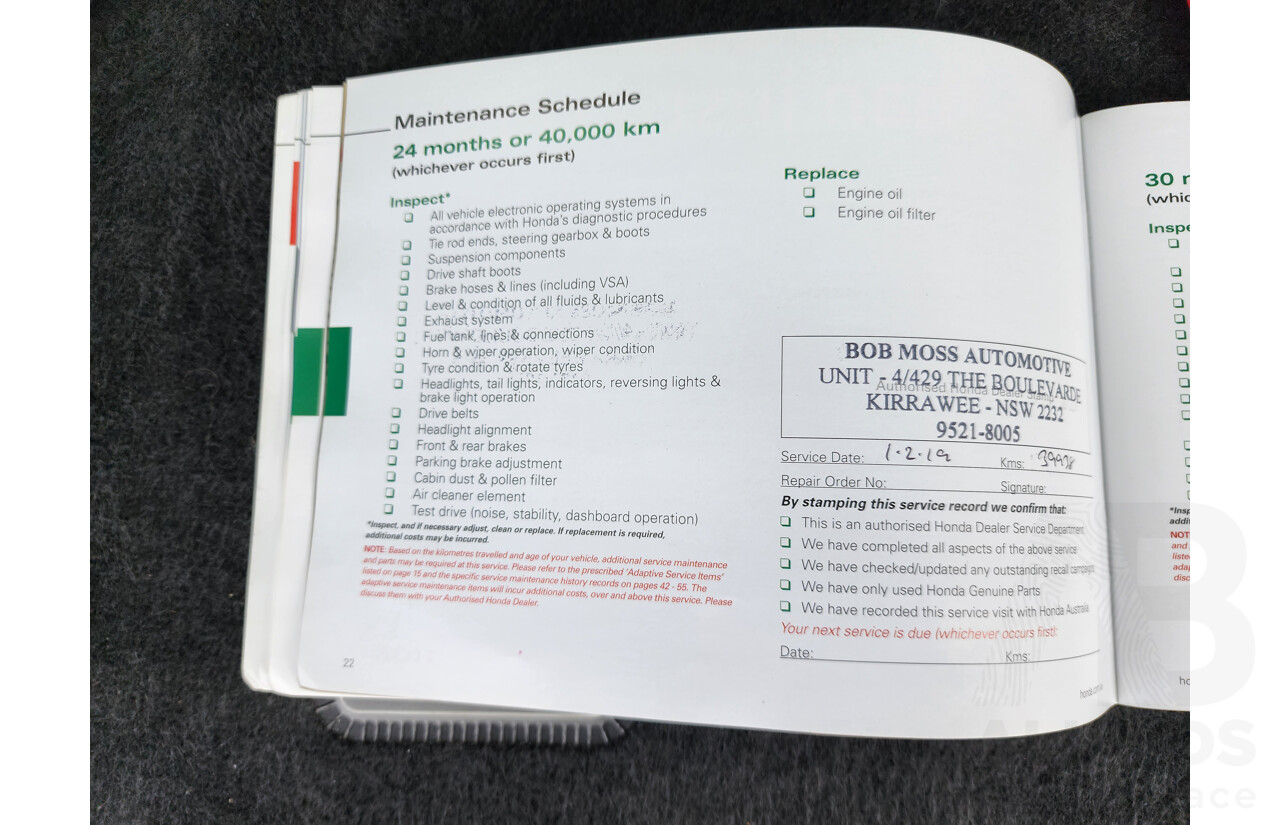 4/2017 Honda Odyssey VTi RC 4d Wagon Silver 2.4L - 8 Seater