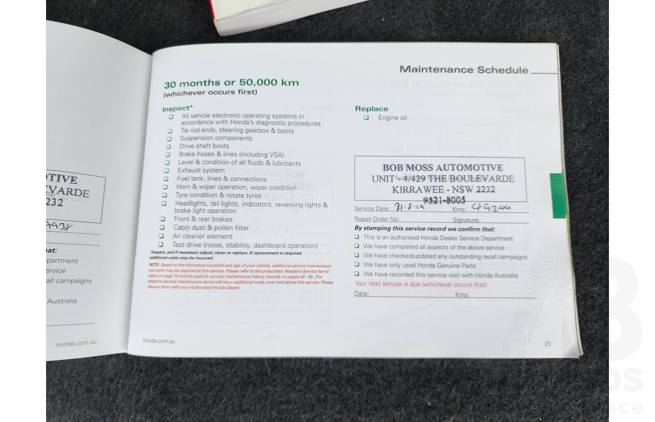 4/2017 Honda Odyssey VTi RC 4d Wagon Silver 2.4L - 8 Seater