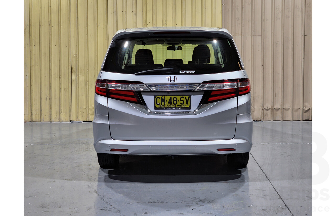4/2017 Honda Odyssey VTi RC 4d Wagon Silver 2.4L - 8 Seater