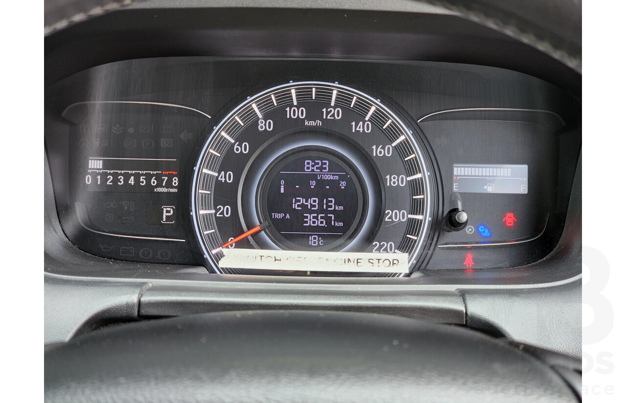 4/2017 Honda Odyssey VTi RC 4d Wagon Silver 2.4L - 8 Seater