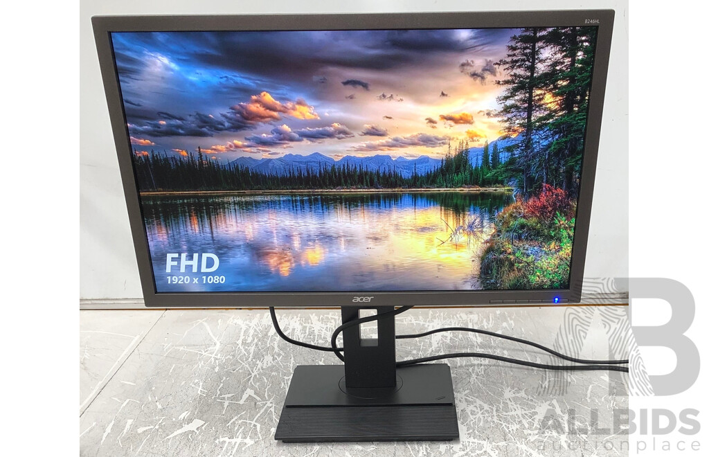 Acer (B246HL) 24-Inch Full HD (1080p) - Lot 1442102 | ALLBIDS