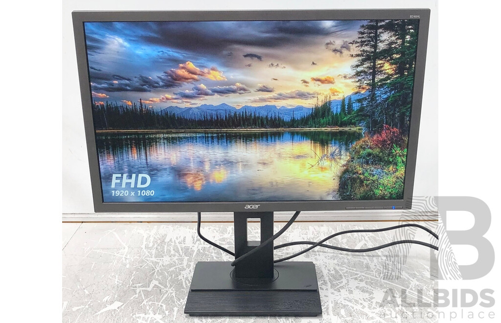 Acer (B246HL) 24-Inch Full HD (1080p) - Lot 1443305 | ALLBIDS