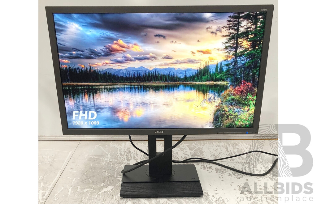 Acer (B246HL) 24-Inch Full HD (1080p) - Lot 1470514 | ALLBIDS