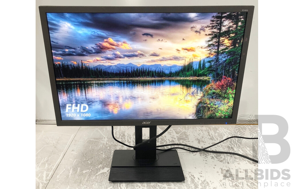 Acer (B246HL) 24-Inch Full HD (1080p) - Lot 1470533 | ALLBIDS