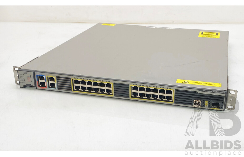 Cisco (ME-3600x-24TS-M) ME 3600X Series Ethernet Switch 