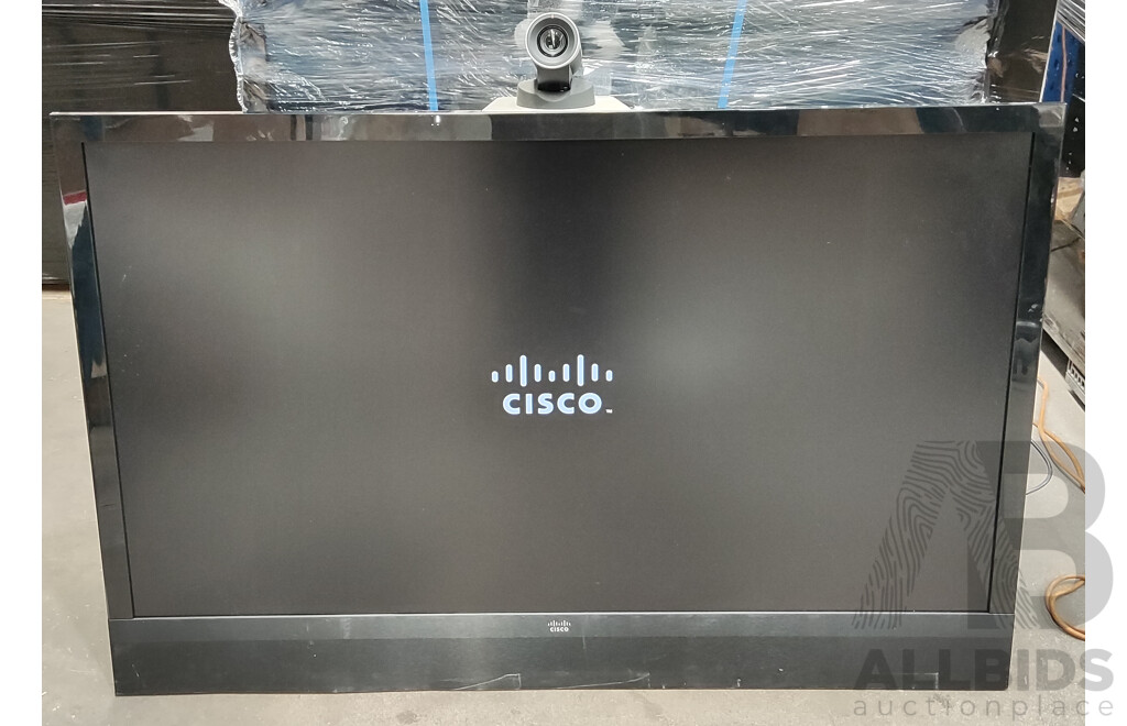 Cisco (CTS-MX200) TelePresence 55-Inch LCD Display W/ Built in Camera