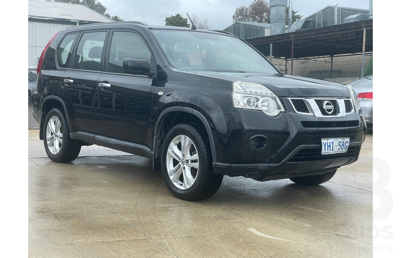 3/2011 Nissan X-Trail ST (fwd) T31 MY11 4d Wagon Black 2.0L