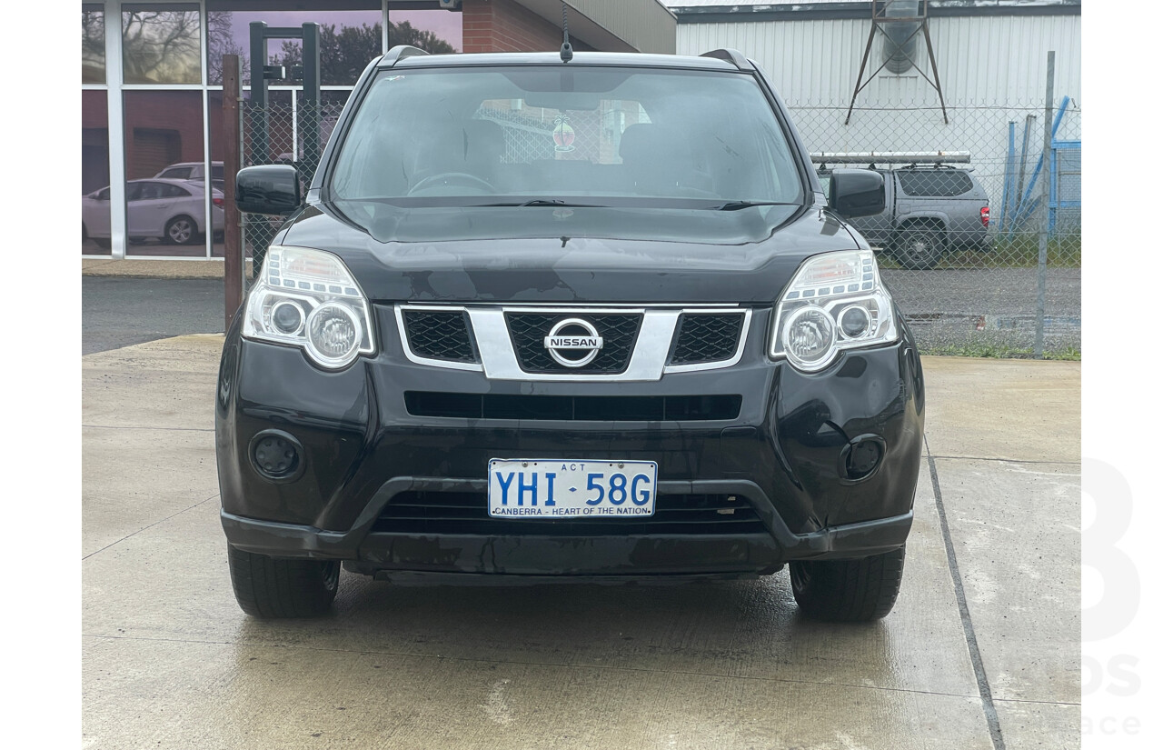 3/2011 Nissan X-Trail ST (fwd) T31 MY11 4d Wagon Black 2.0L