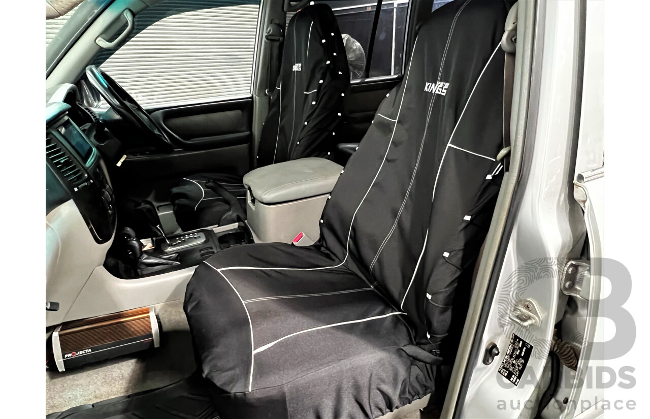 9/2006 Toyota Landcruiser VX (4x4) UZJ100R 4d Wagon Silver 4.7L