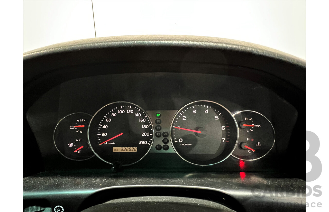 9/2006 Toyota Landcruiser VX (4x4) UZJ100R 4d Wagon Silver 4.7L