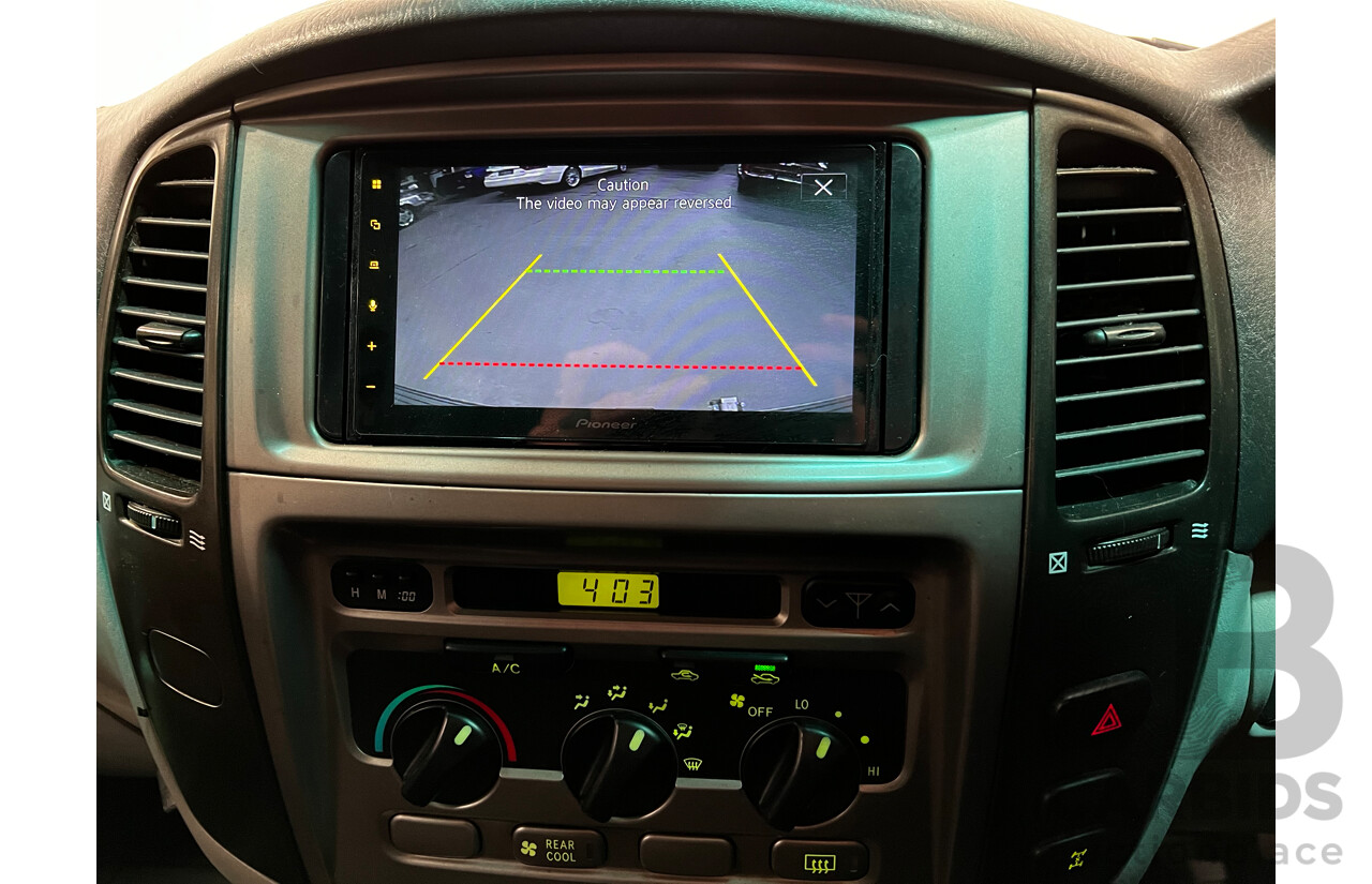 9/2006 Toyota Landcruiser VX (4x4) UZJ100R 4d Wagon Silver 4.7L