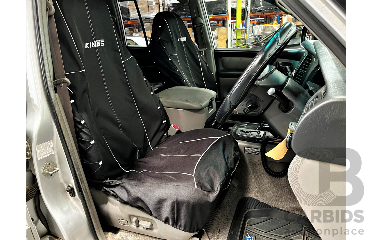 9/2006 Toyota Landcruiser VX (4x4) UZJ100R 4d Wagon Silver 4.7L