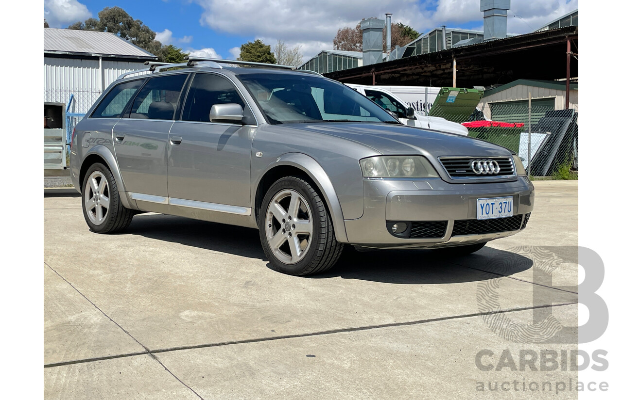 1/2003 Audi Allroad Quattro  C5 4d Wagon Silver 2.7L