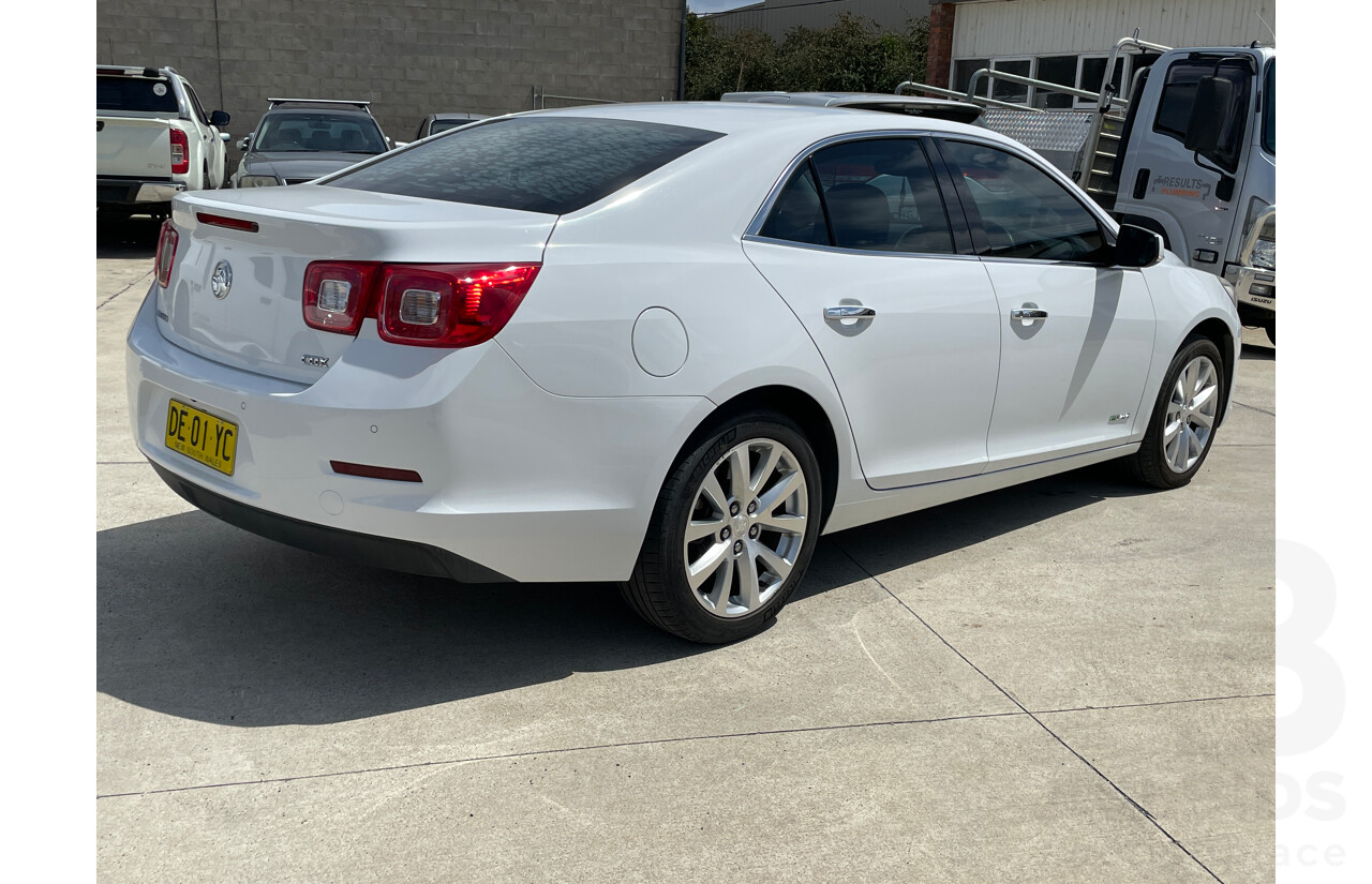 10/2013 Holden Malibu CDX EM 4d Sedan White 2.0L
