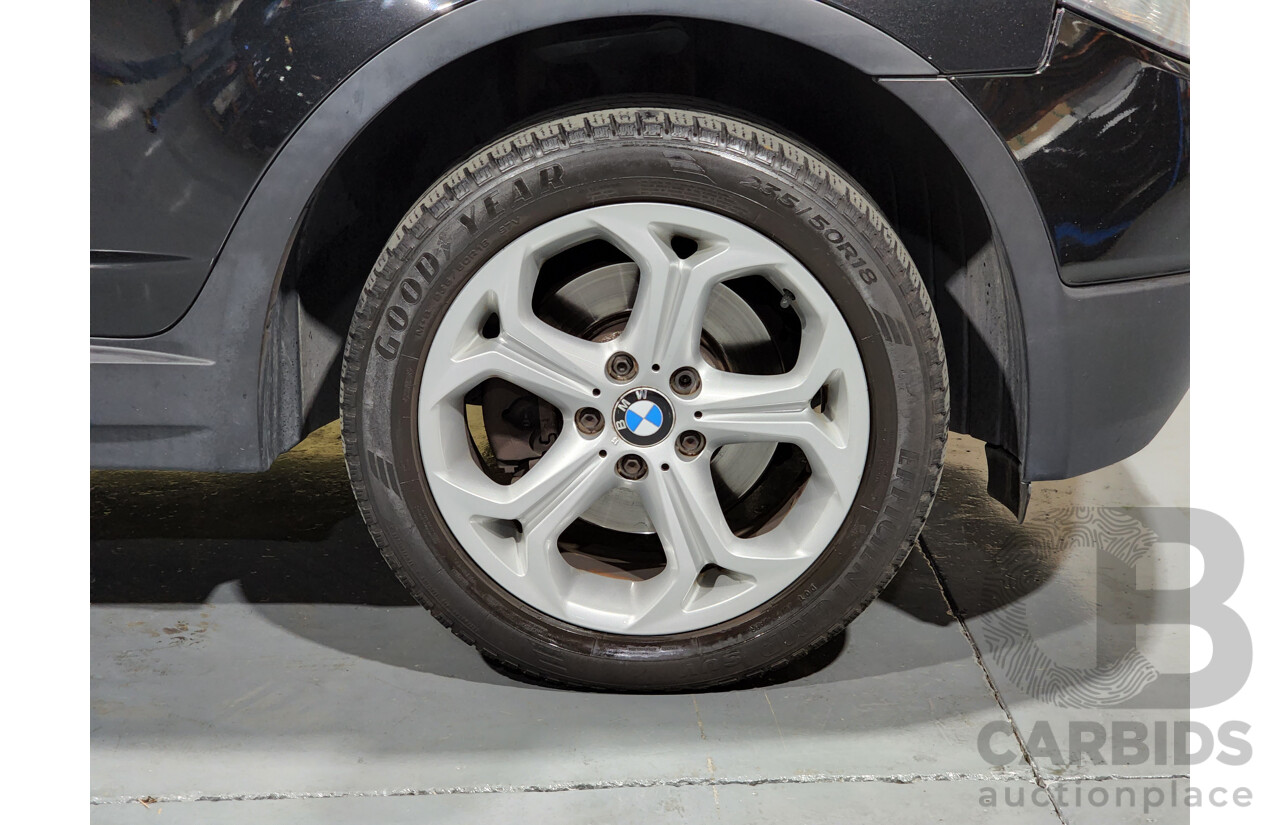 10/2009 BMW X3 Xdrive 30d Lifestyle E83 MY09 4d Wagon Black 3.0L - Turbo Diesel