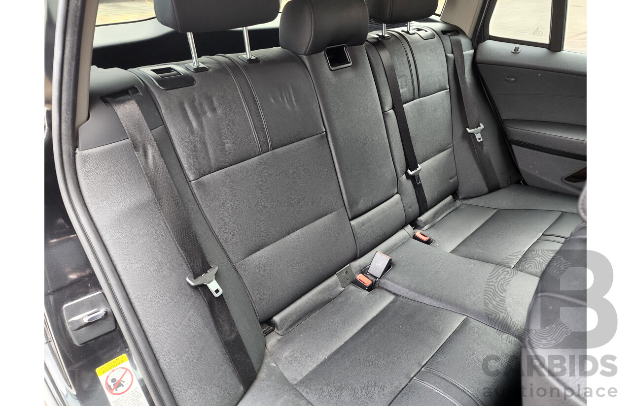 10/2009 BMW X3 Xdrive 30d Lifestyle E83 MY09 4d Wagon Black 3.0L - Turbo Diesel