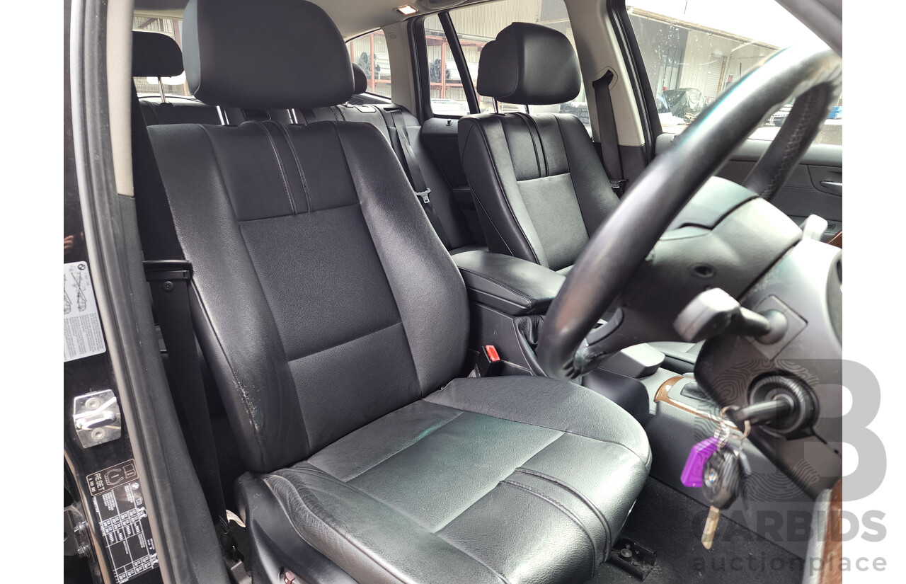 10/2009 BMW X3 Xdrive 30d Lifestyle E83 MY09 4d Wagon Black 3.0L - Turbo Diesel