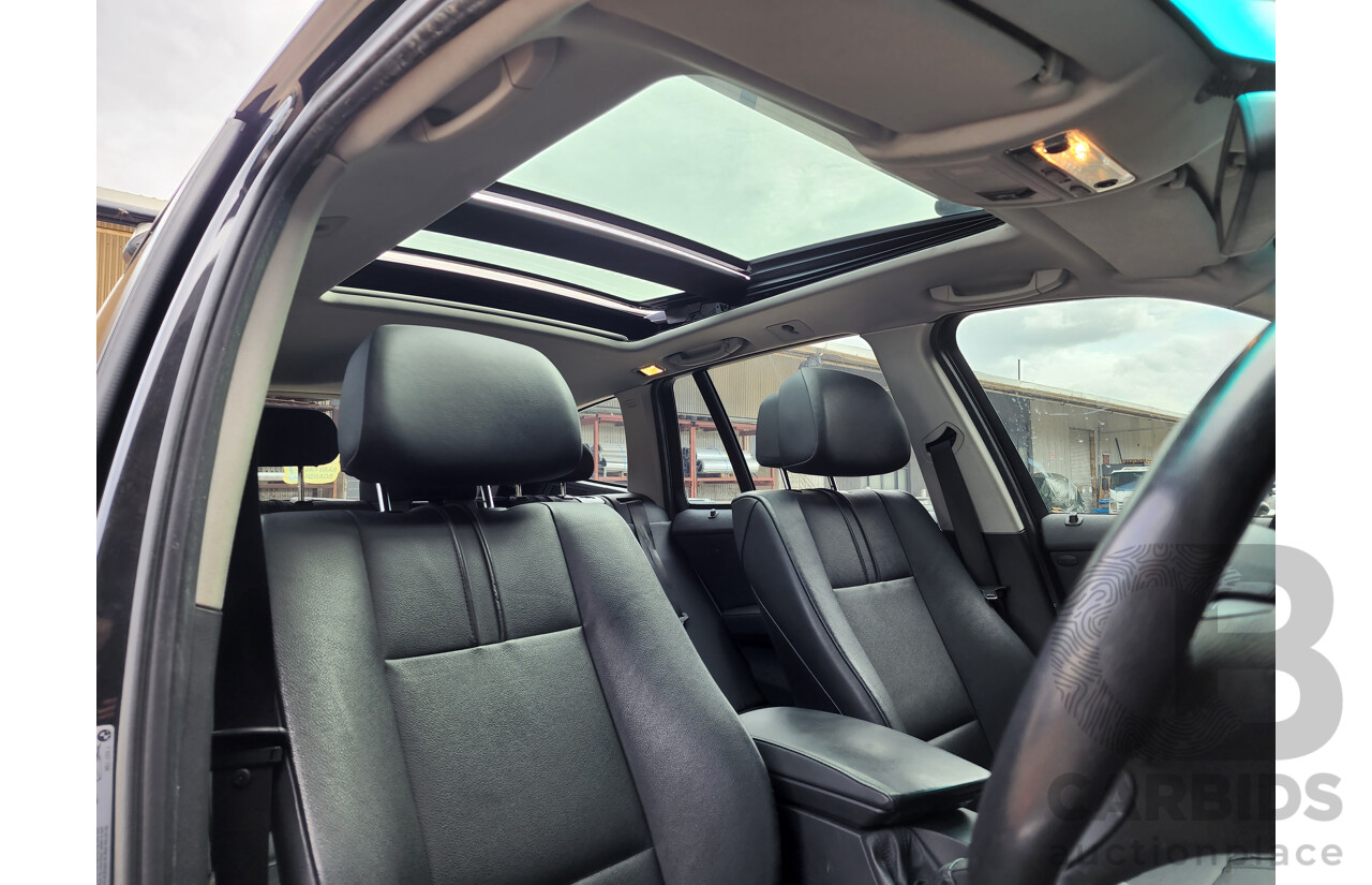 10/2009 BMW X3 Xdrive 30d Lifestyle E83 MY09 4d Wagon Black 3.0L - Turbo Diesel