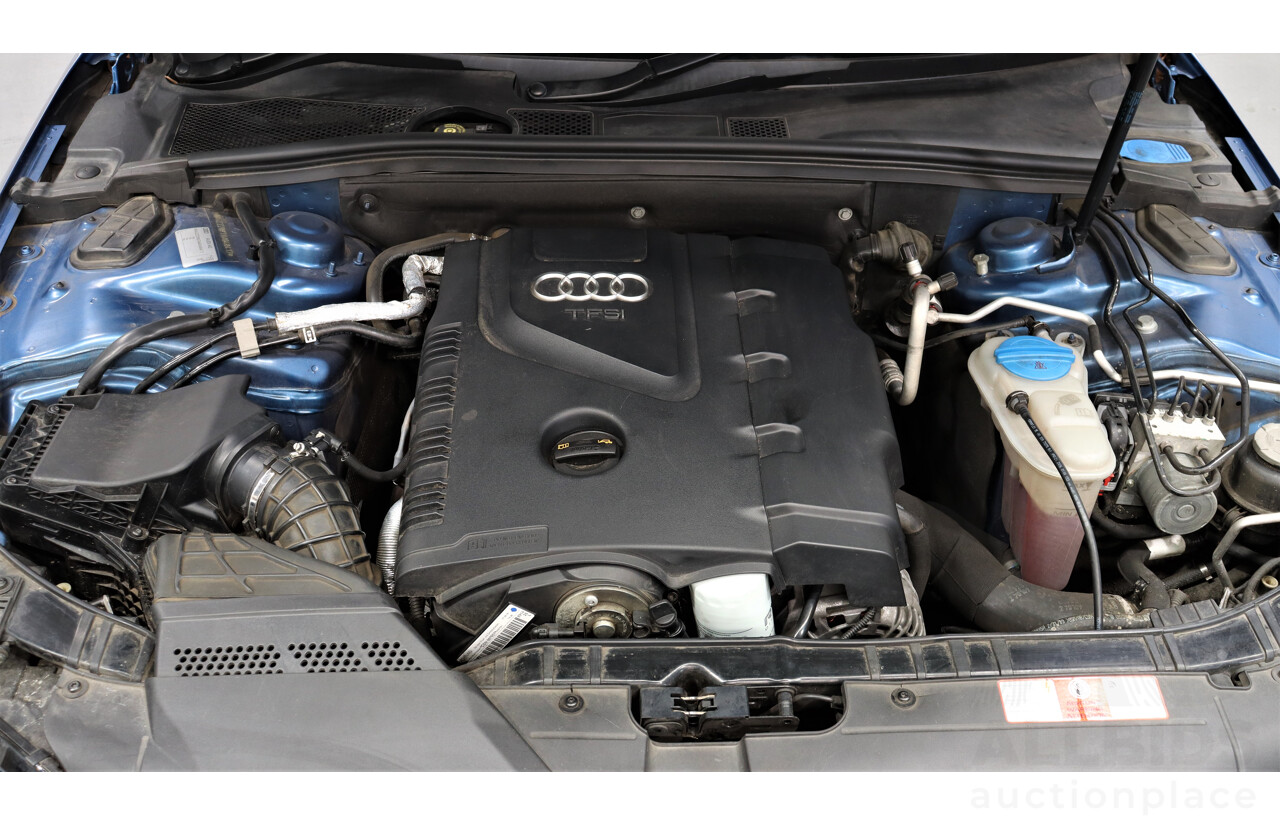 11/2009 Audi A4 2.0 TFSI Quattro B8 (8K) 4d Sedan Blue 2.0L