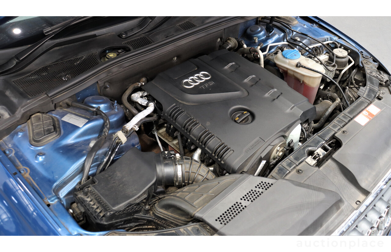 11/2009 Audi A4 2.0 TFSI Quattro B8 (8K) 4d Sedan Blue 2.0L