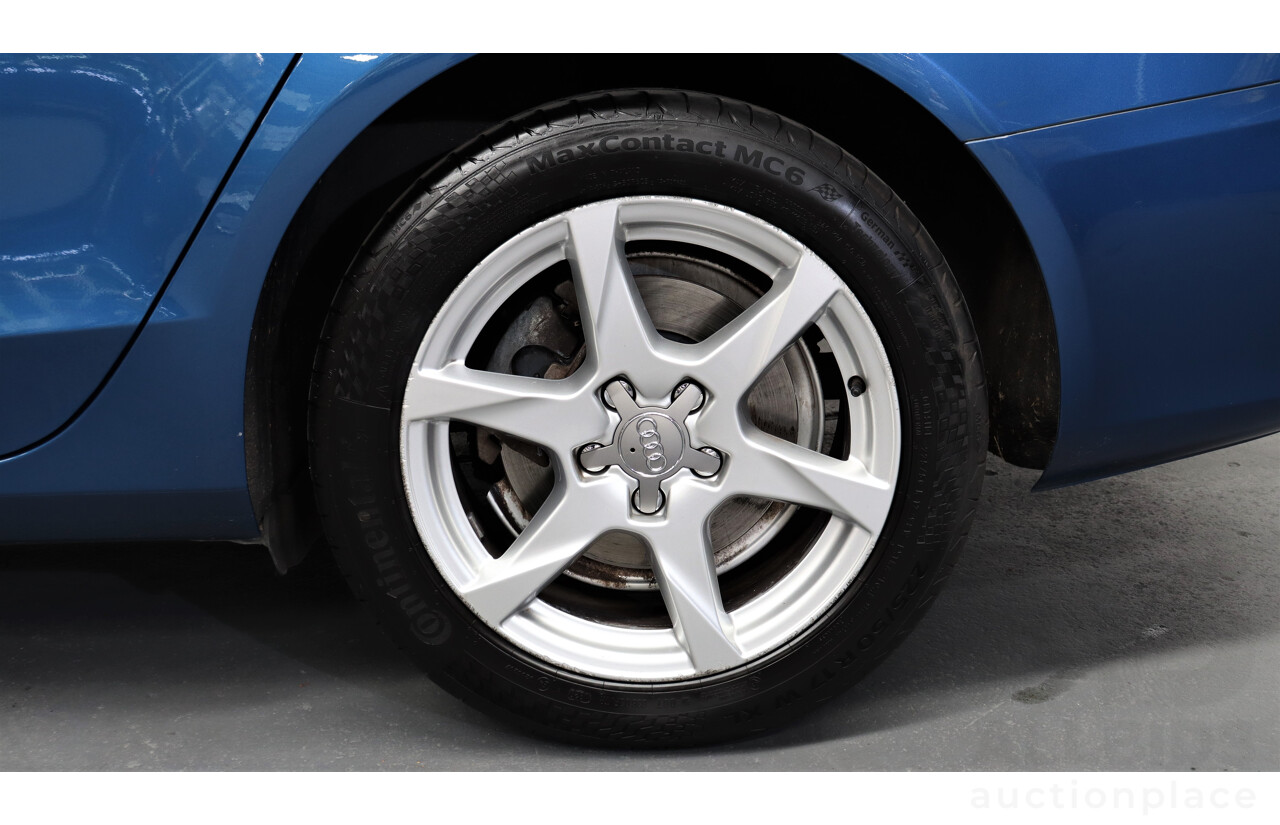 11/2009 Audi A4 2.0 TFSI Quattro B8 (8K) 4d Sedan Blue 2.0L