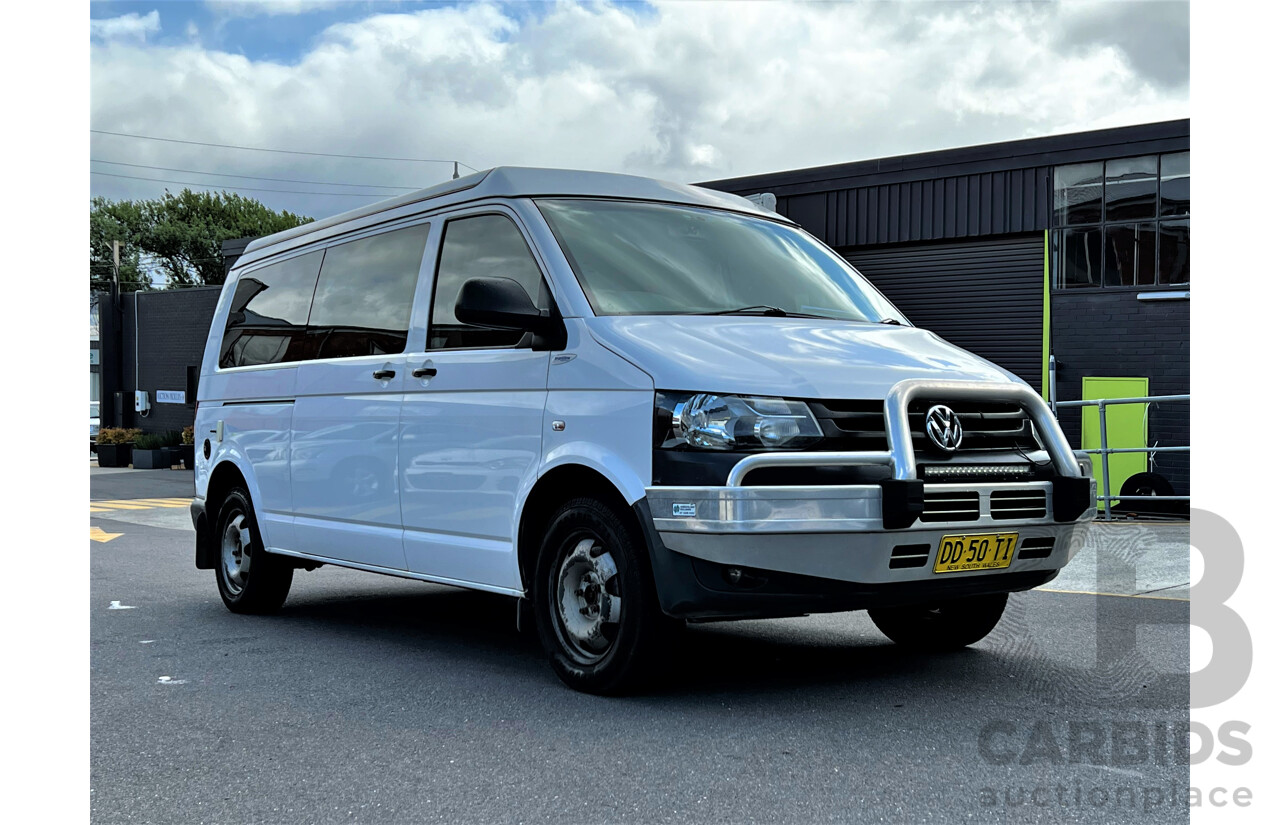 10/2010 Volkswagen Transporter 132 TDI LWB HIGH 4 MTN T5 MY10 Van White 2.0L