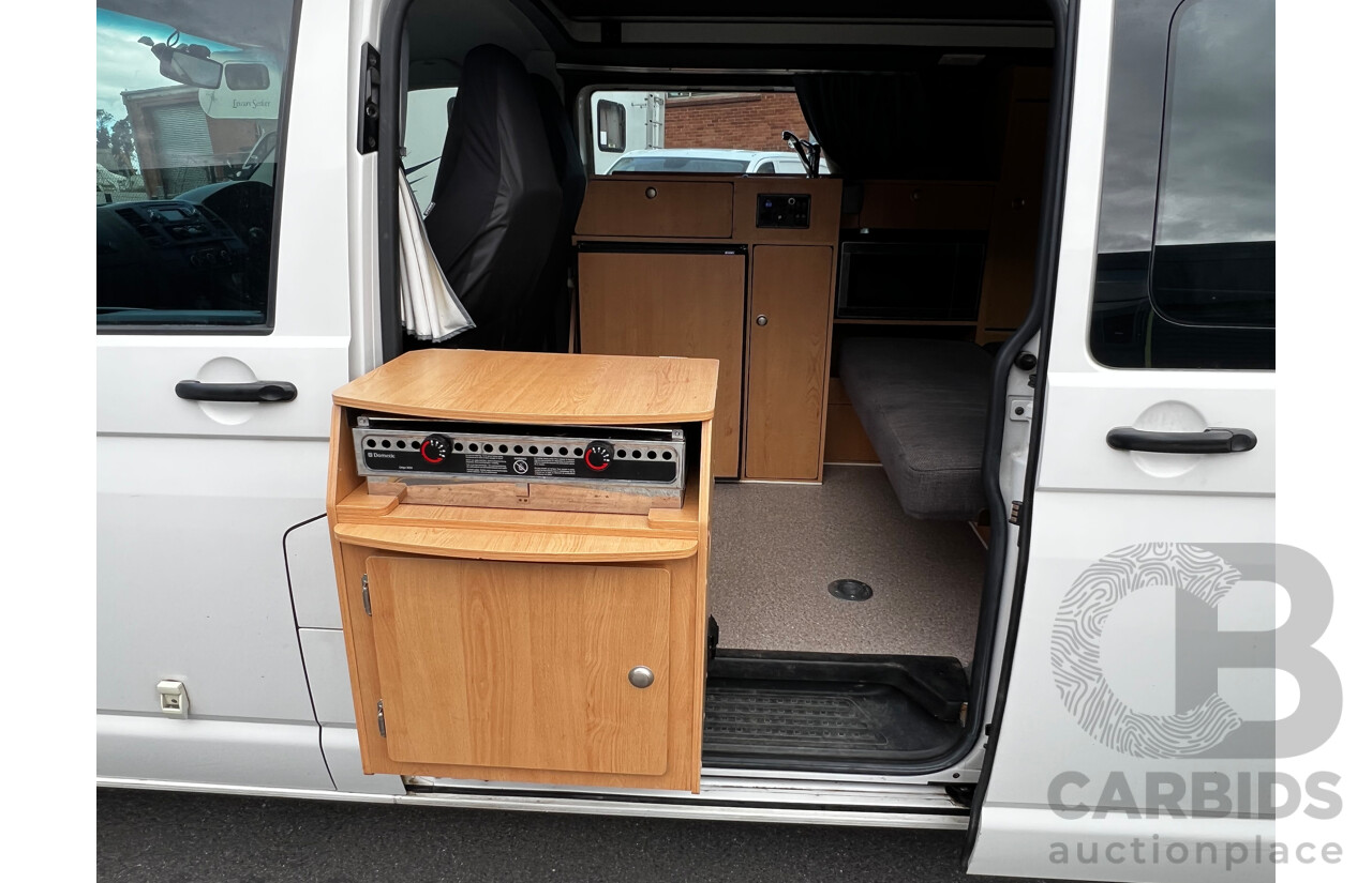 10/2010 Volkswagen Transporter 132 TDI LWB HIGH 4 MTN T5 MY10 Van White 2.0L