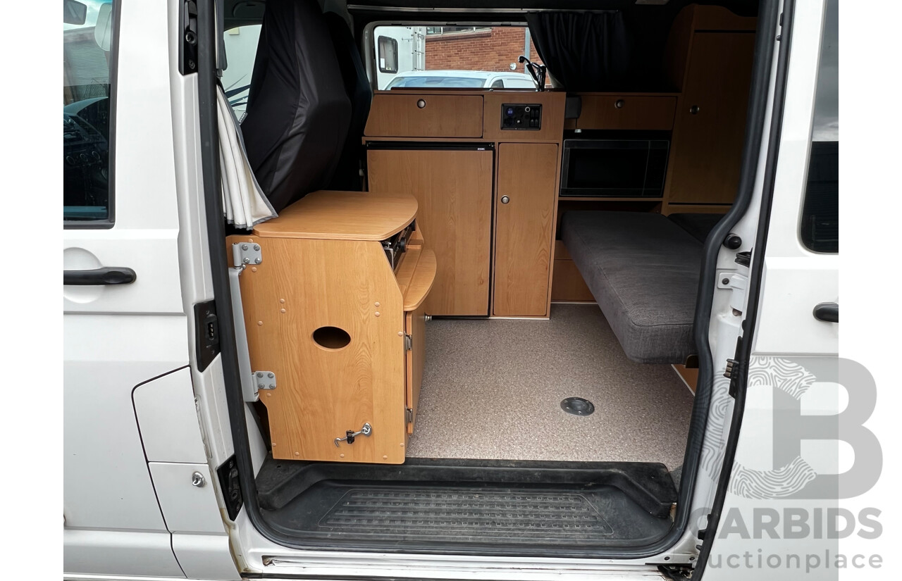 10/2010 Volkswagen Transporter 132 TDI LWB HIGH 4 MTN T5 MY10 Van White 2.0L