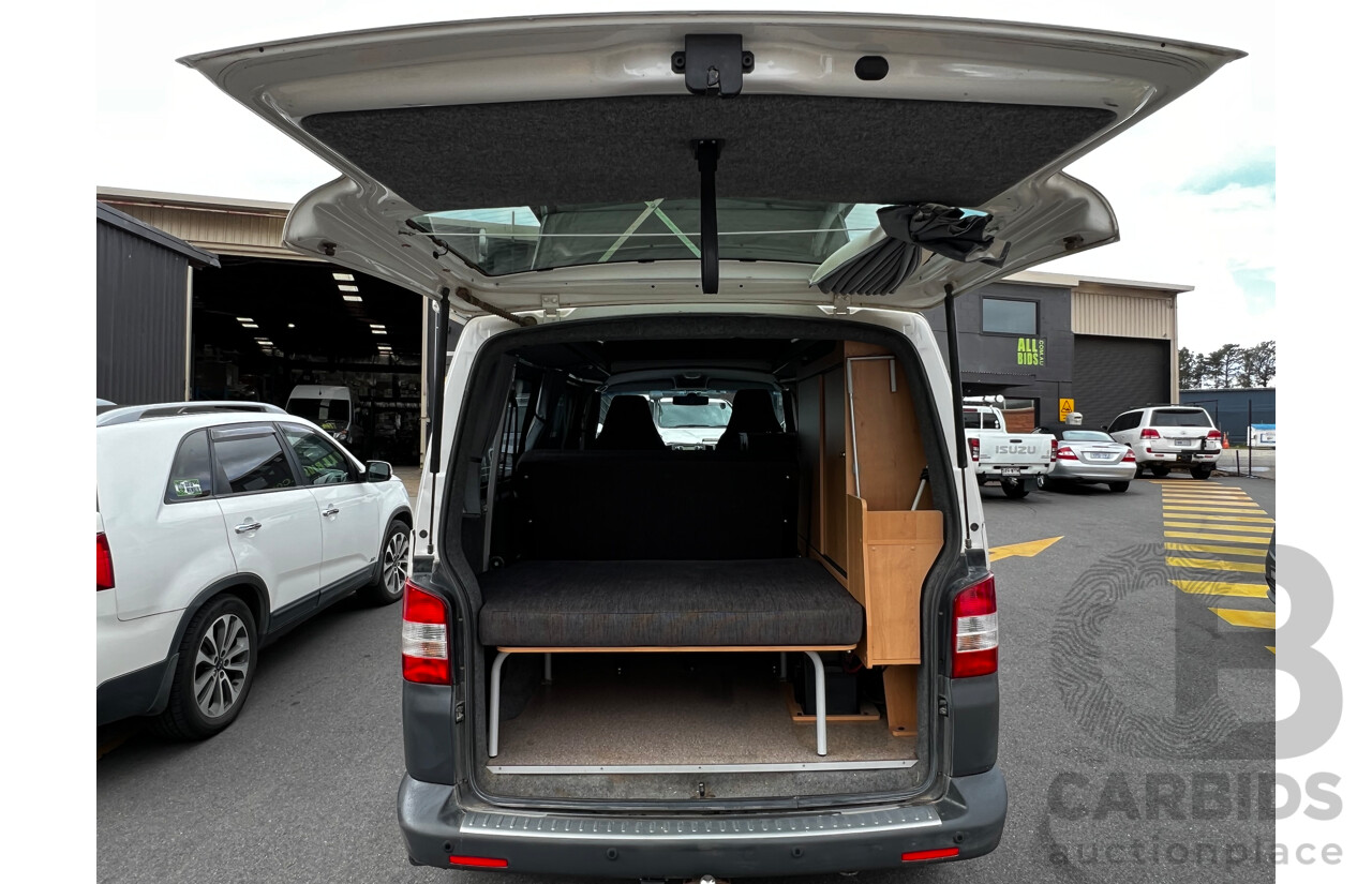 10/2010 Volkswagen Transporter 132 TDI LWB HIGH 4 MTN T5 MY10 Van White 2.0L