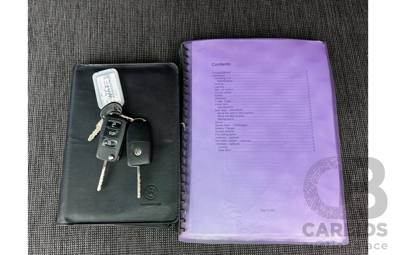 10/2010 Volkswagen Transporter 132 TDI LWB HIGH 4 MTN T5 MY10 Van White 2.0L