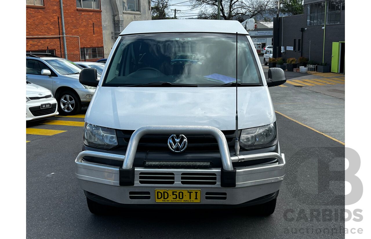 10/2010 Volkswagen Transporter 132 TDI LWB HIGH 4 MTN T5 MY10 Van White 2.0L