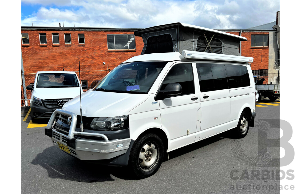 10/2010 Volkswagen Transporter 132 TDI LWB HIGH 4 MTN T5 MY10 Van White 2.0L