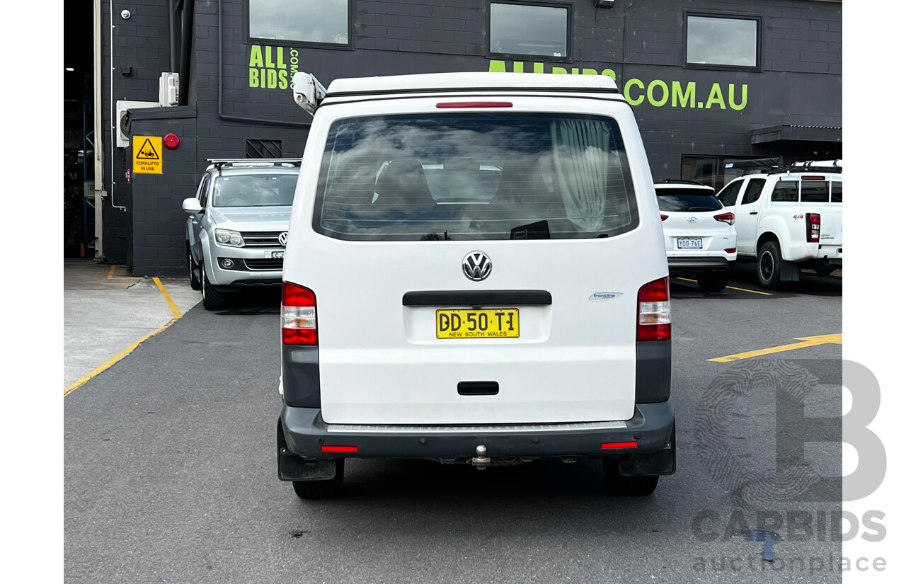10/2010 Volkswagen Transporter 132 TDI LWB HIGH 4 MTN T5 MY10 Van White 2.0L