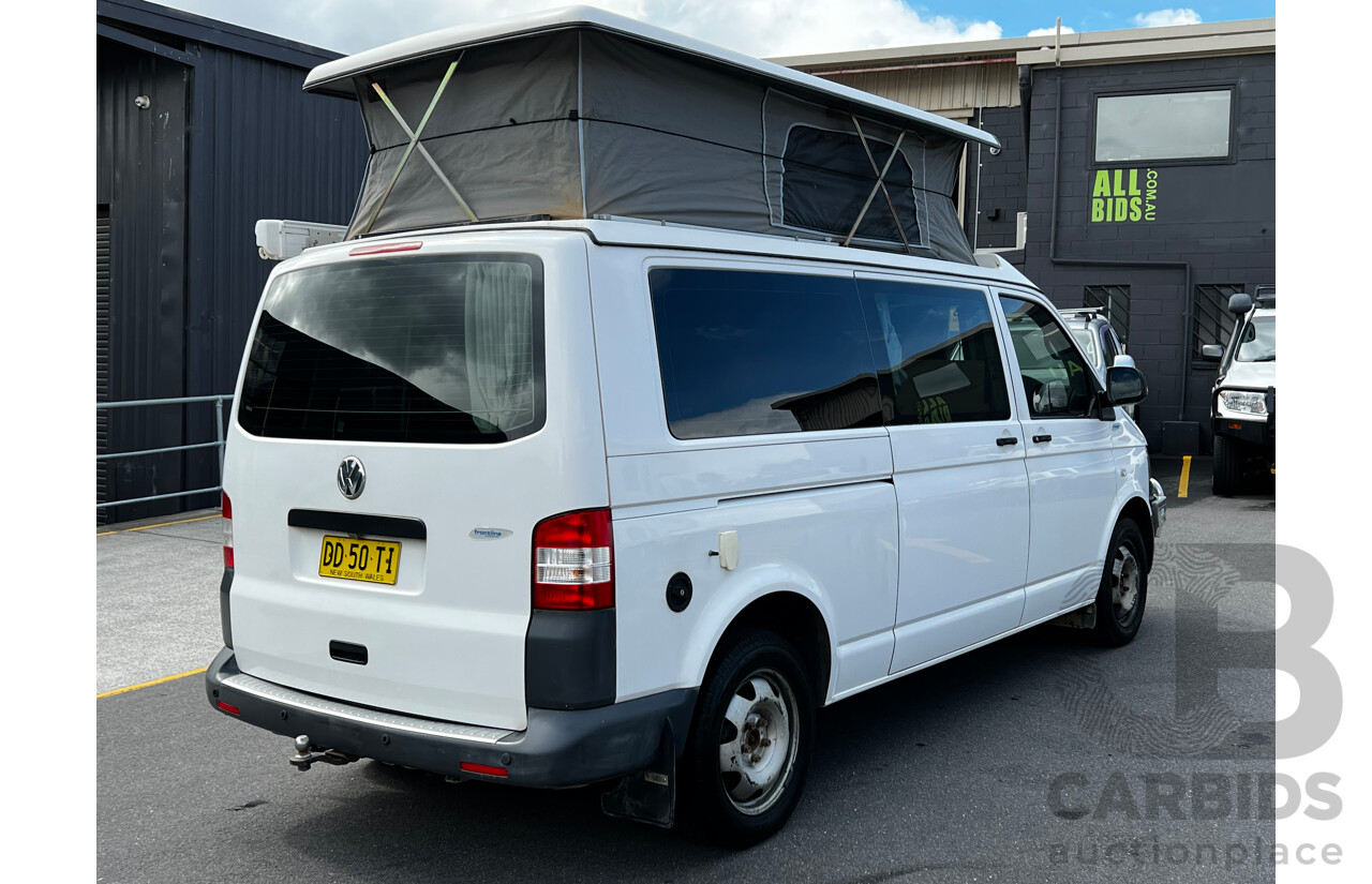 10/2010 Volkswagen Transporter 132 TDI LWB HIGH 4 MTN T5 MY10 Van White 2.0L