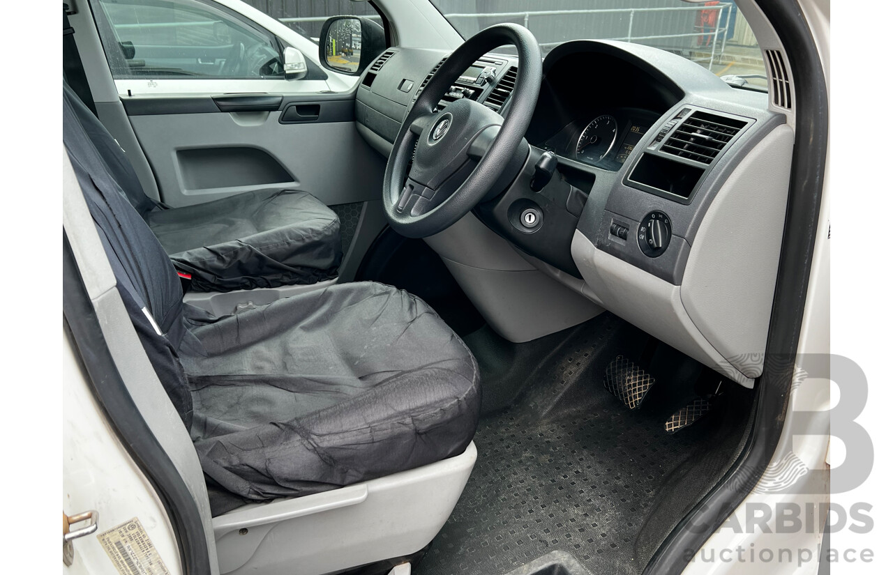 10/2010 Volkswagen Transporter 132 TDI LWB HIGH 4 MTN T5 MY10 Van White 2.0L
