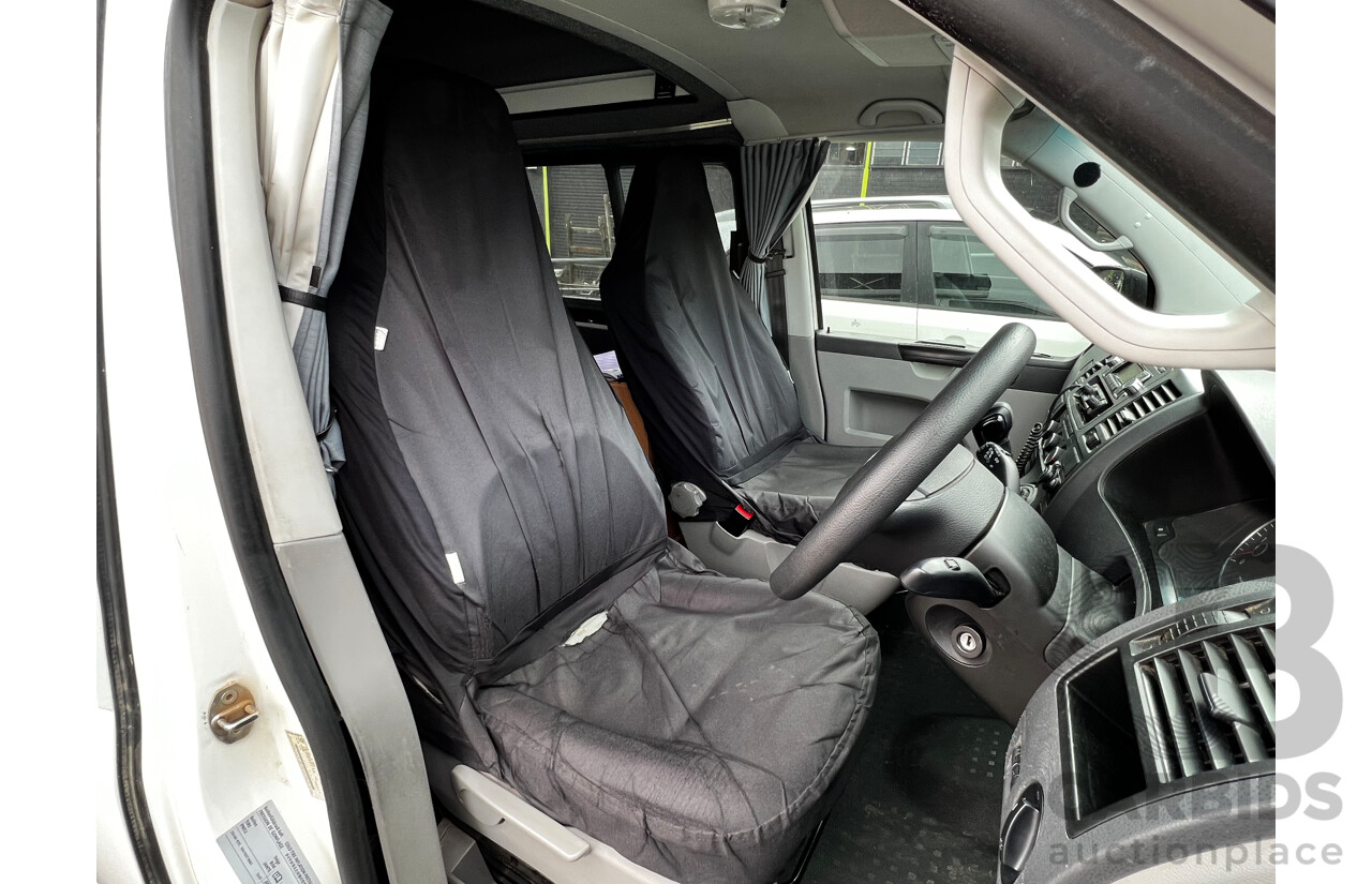10/2010 Volkswagen Transporter 132 TDI LWB HIGH 4 MTN T5 MY10 Van White 2.0L