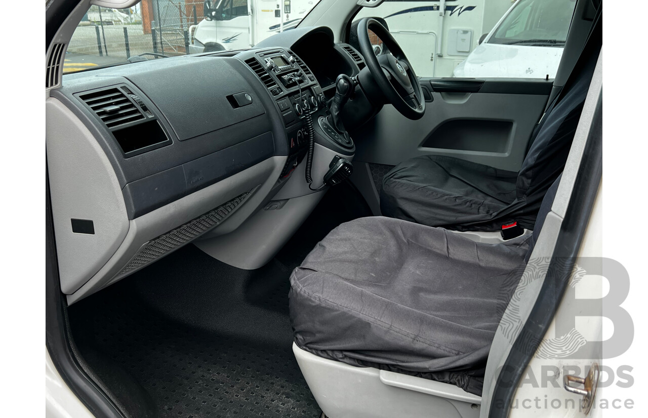 10/2010 Volkswagen Transporter 132 TDI LWB HIGH 4 MTN T5 MY10 Van White 2.0L