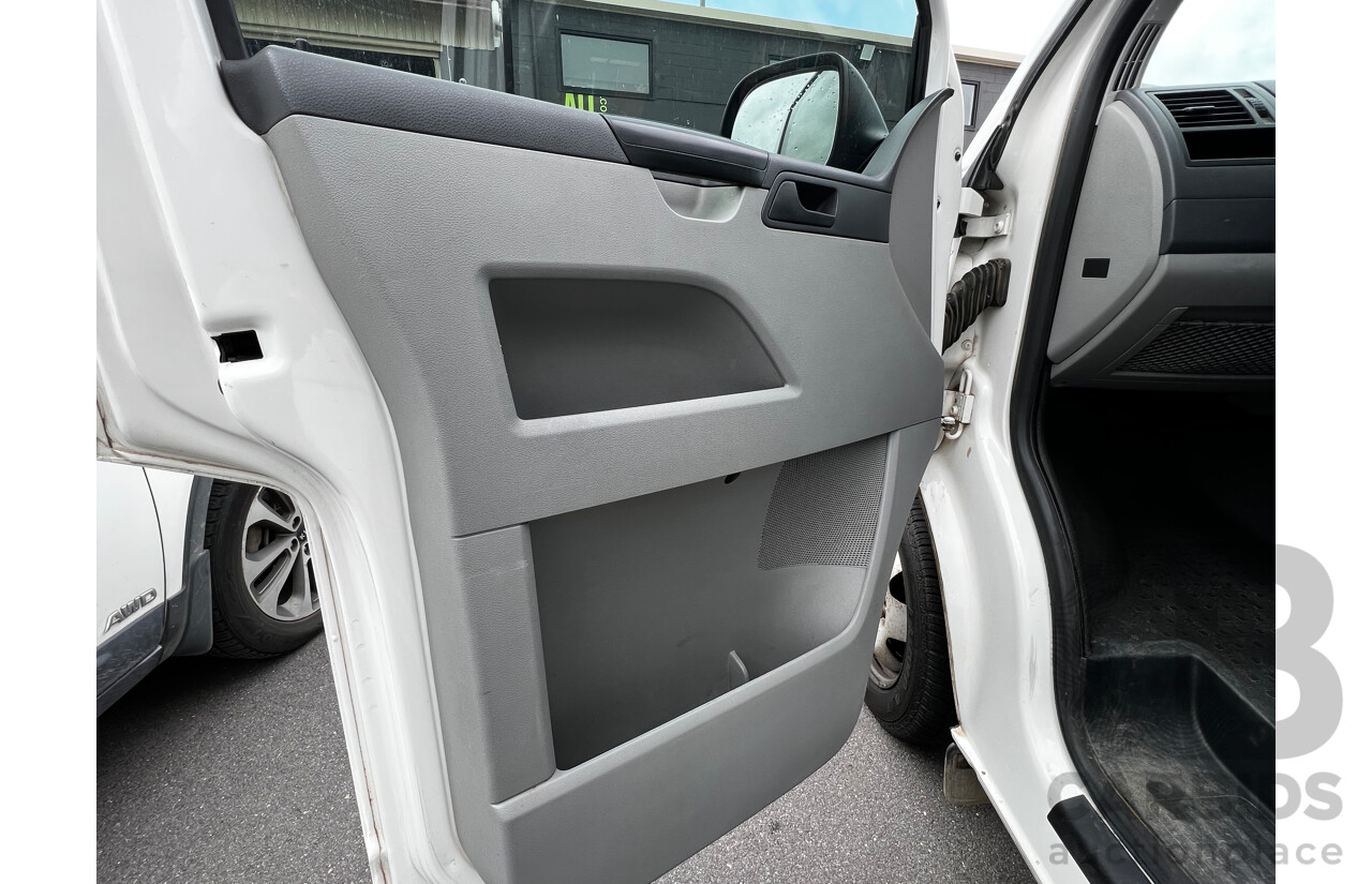 10/2010 Volkswagen Transporter 132 TDI LWB HIGH 4 MTN T5 MY10 Van White 2.0L