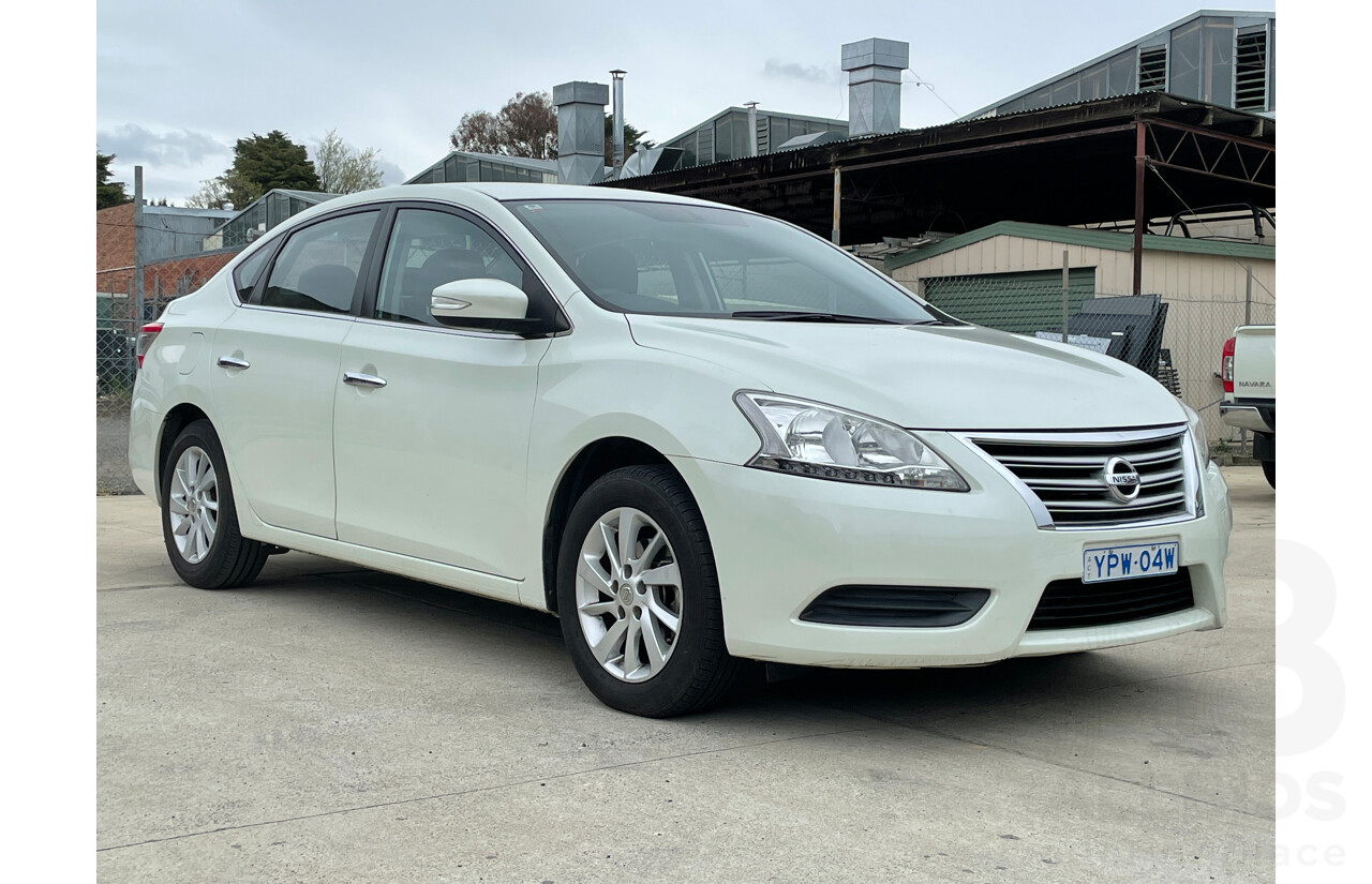 10/2014 Nissan Pulsar ST B17 4d Sedan White 1.8L
