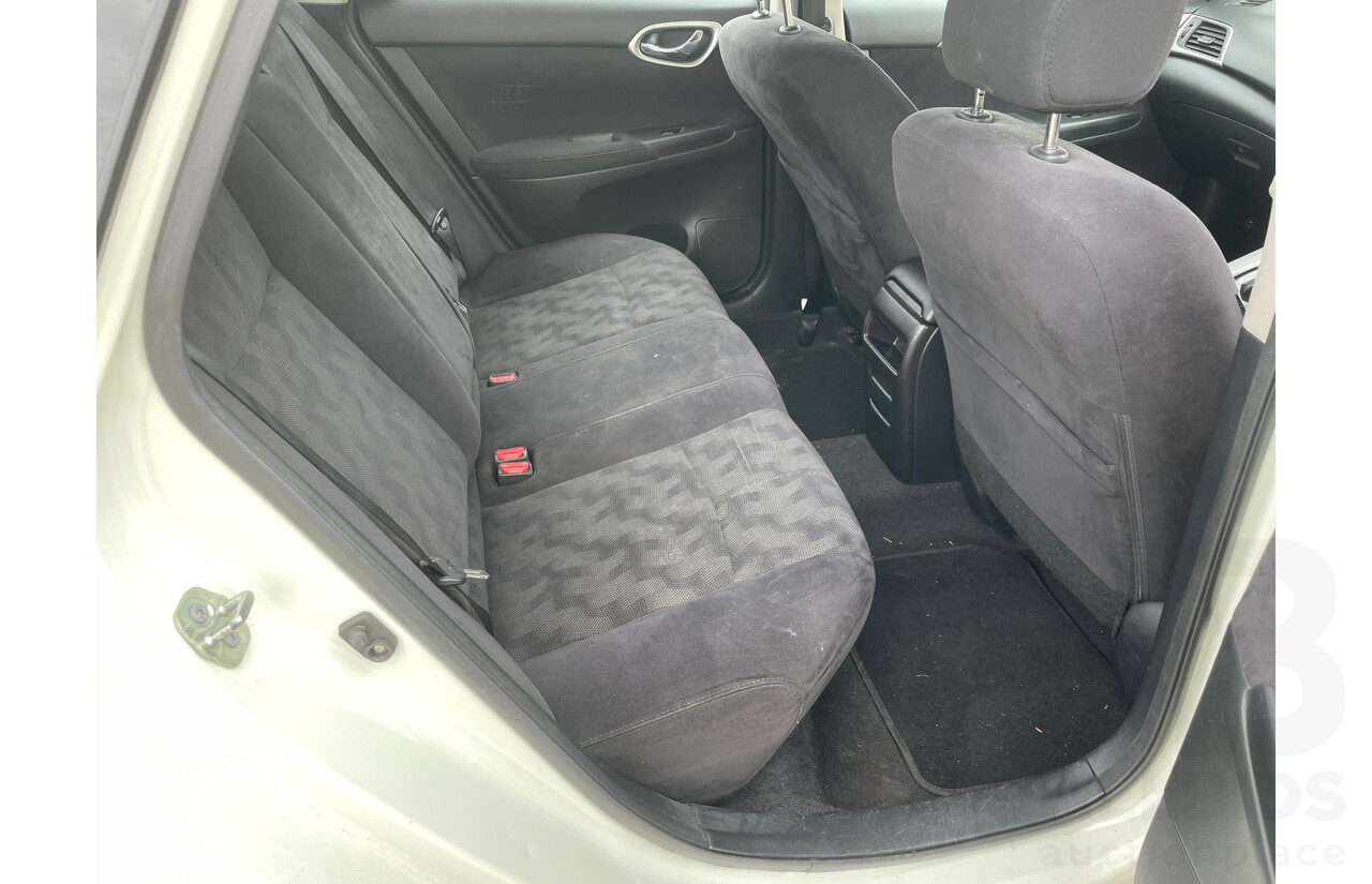 10/2014 Nissan Pulsar ST B17 4d Sedan White 1.8L
