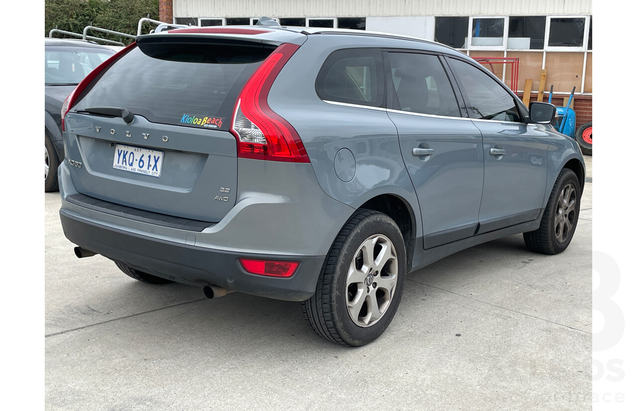 7/2010 Volvo XC60 3.2 DZ MY10 4d Wagon Grey 3.2L
