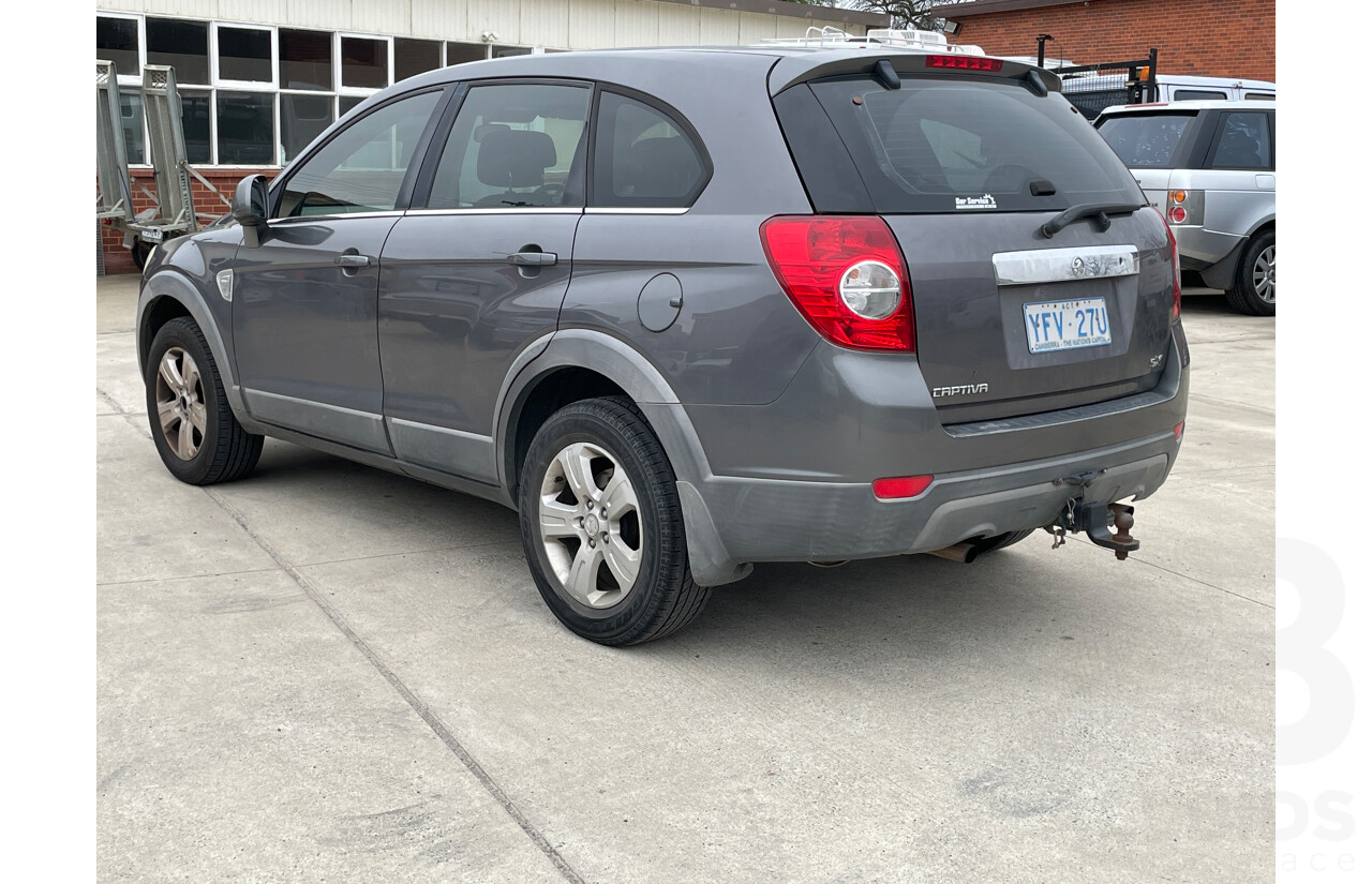 9/2008 Holden Captiva CX (4x4) CG MY08 4d Wagon Grey 2.0L