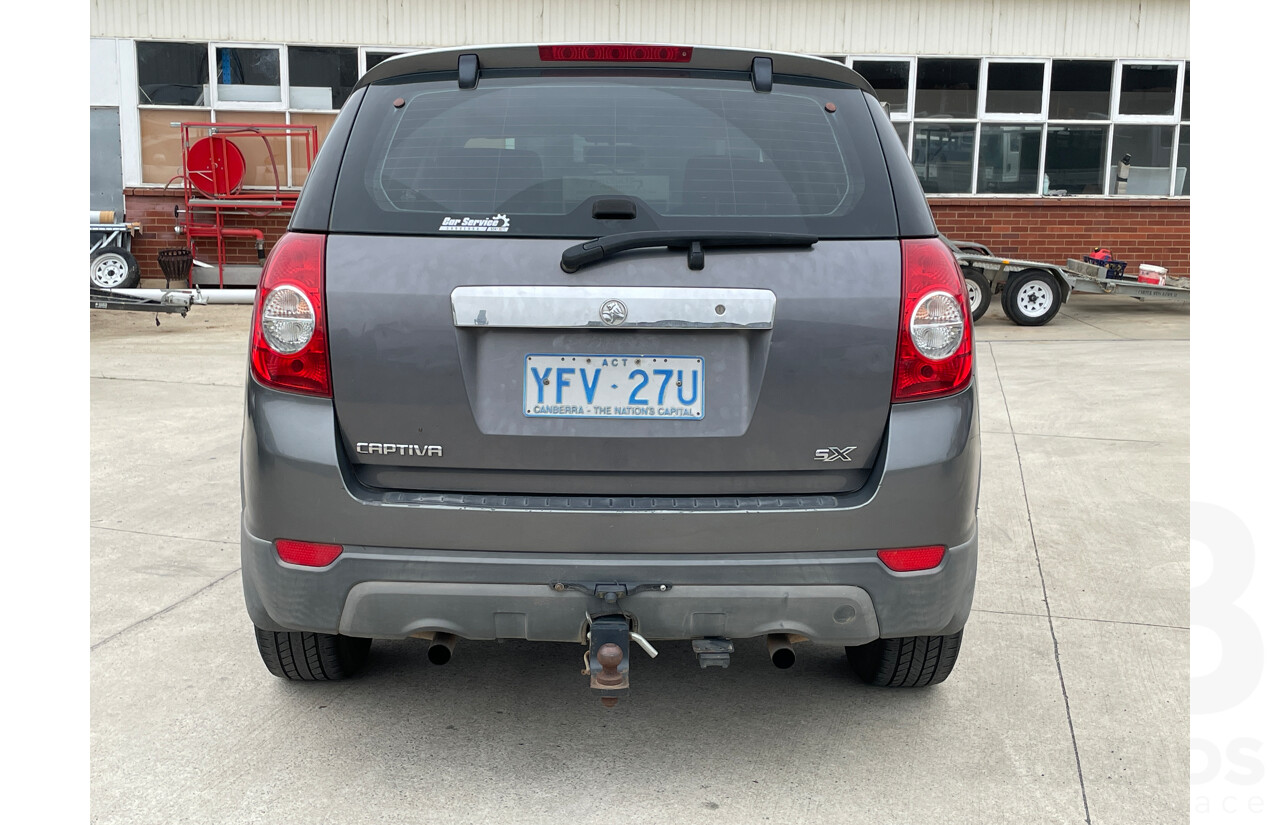 9/2008 Holden Captiva CX (4x4) CG MY08 4d Wagon Grey 2.0L