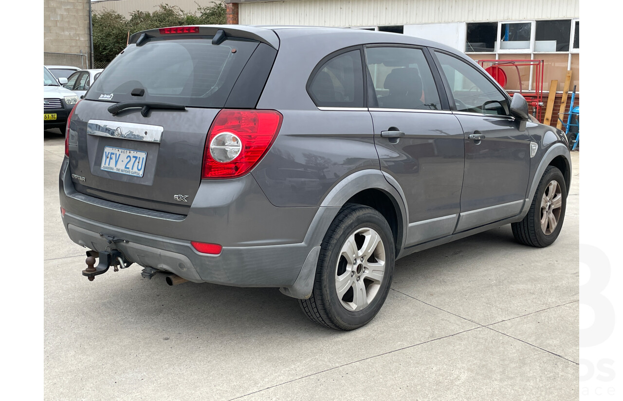 9/2008 Holden Captiva CX (4x4) CG MY08 4d Wagon Grey 2.0L