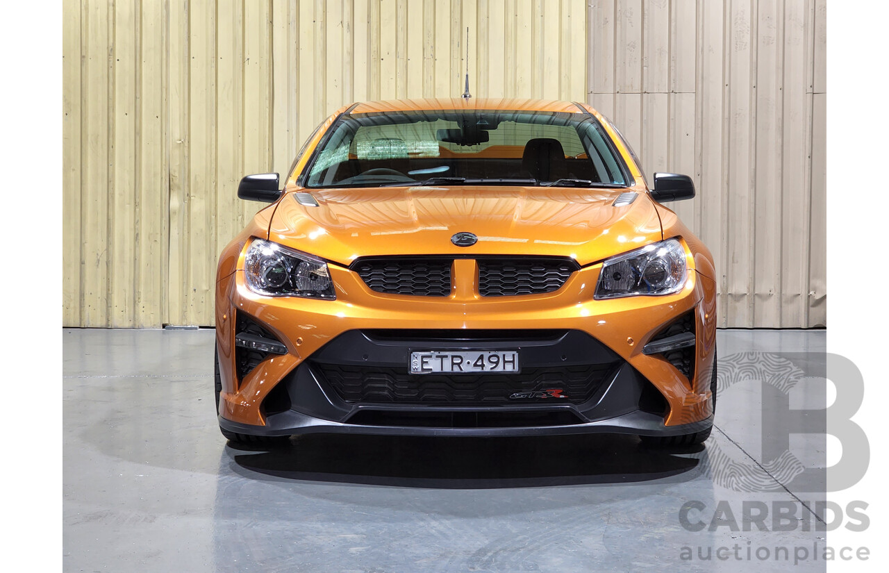 6/2017 Holden HSV Maloo GTS-R #0133 Utility Light My Fire Orange LSA 6.2L Supercharged V8