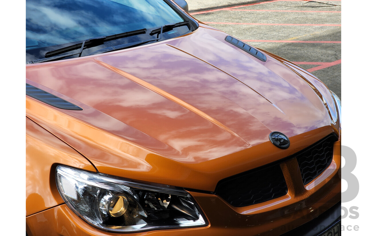 6/2017 Holden HSV Maloo GTS-R #0133 Utility Light My Fire Orange LSA 6.2L Supercharged V8