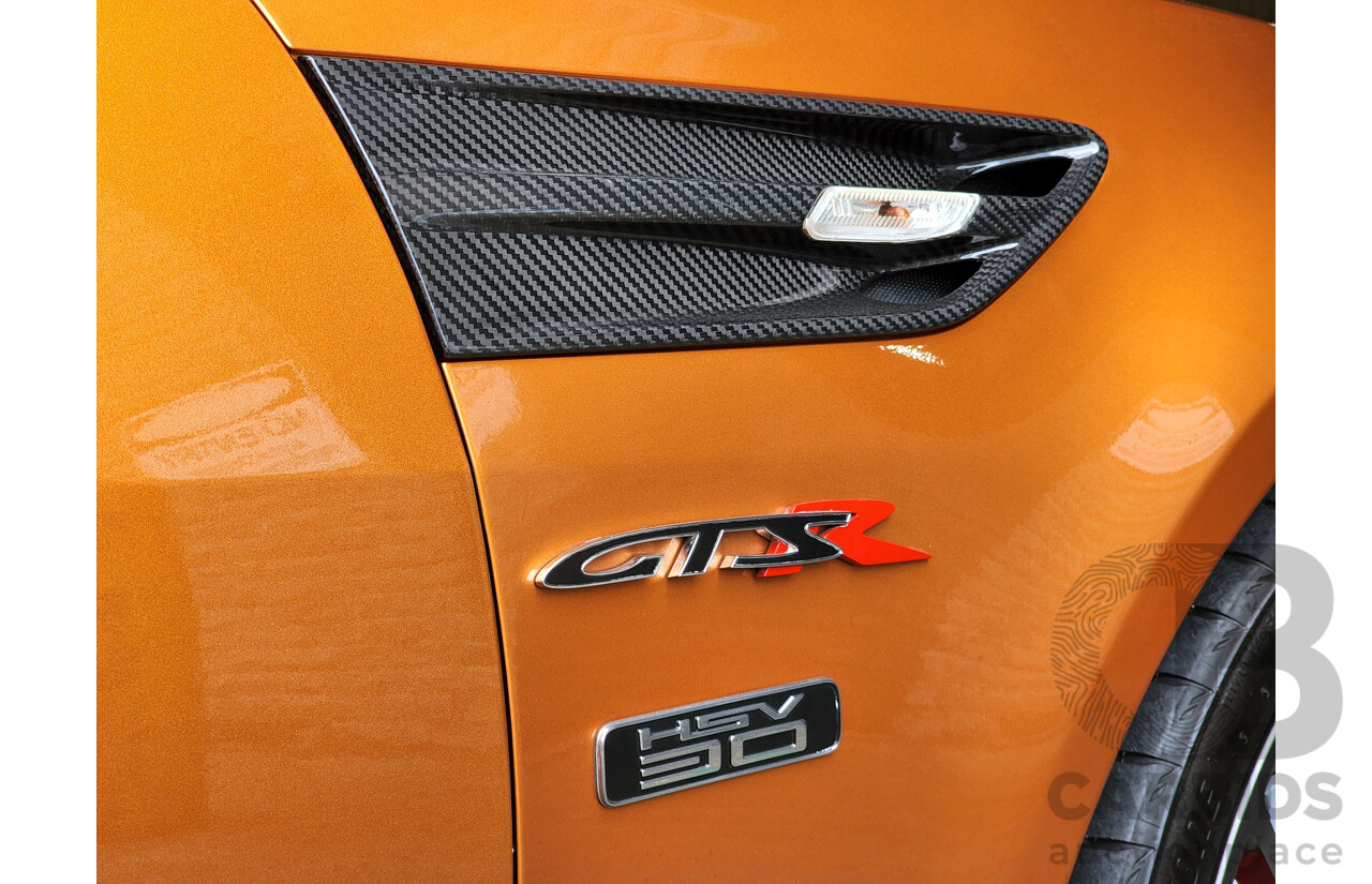 6/2017 Holden HSV Maloo GTS-R #0133 Utility Light My Fire Orange LSA 6.2L Supercharged V8