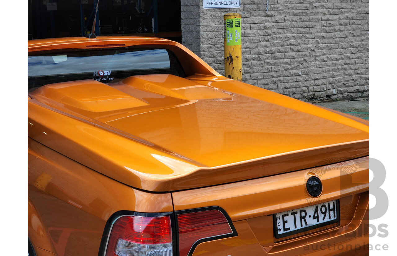 6/2017 Holden HSV Maloo GTS-R #0133 Utility Light My Fire Orange LSA 6.2L Supercharged V8